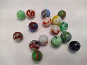Alley Marbles incl Corals & Strawberry Shortcake
