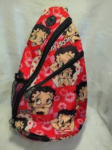 lot 123 image: Betty Boop Cross Body Backpack