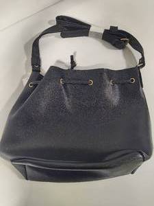 lot 136 image: Bella Russo Black Womens Bucket Shoulder Bag New