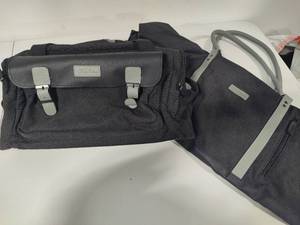 lot 148 image: Bella Russo Black Weekender & Large Duffle New