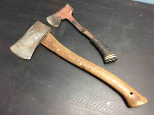 Vintage Firestone Deluxe 17-4 Axe & Vintage Hatchet