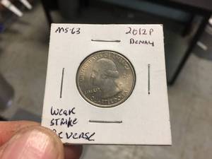 lot 237 image: 2012 Quarter - Weak Strike Reverse
