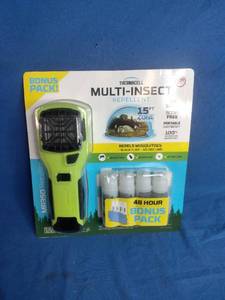 lot 45 image: Thermacell MR350 Portable Multi-Insect Repeller with a 48-hour bonus pack of refills
