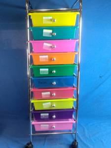 lot 60 image: Organizer Stand with 10 Drawers