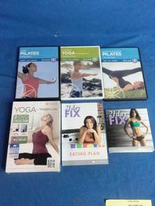 lot 75 image: Lot of Yoga and Pilates DVDs