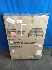 Boyd Platform 18" Bedframe Base - Cal. King