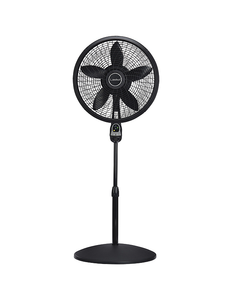 lot 15 image: Lasko Cyclone 18 Oscillating Pedestal Fan - Black