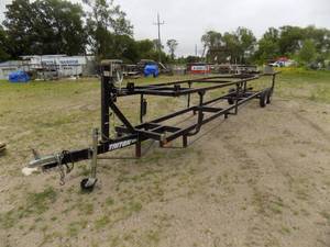 2001 Triton Tandem Axle Pontoon Trailer