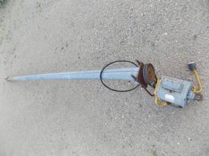3" Auger 15' Long with 1/2 hp Motor