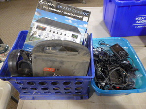 lot 29 image: 2 Totes of Automotive Electronic Items