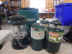 lot 32 image: Coleman Propane Lantern
