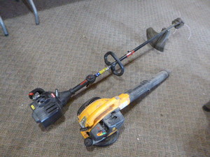 lot 42 image: Weed Trimmer and Blower