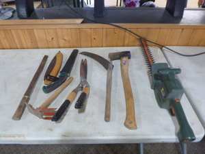 lot 46 image: Hand Tools and Trimmer