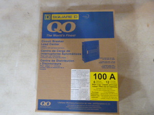lot 64 image: Square D Circuit Breaker Load Center