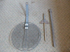 lot 153 image: Handcrafted Over-the-Fire Grill