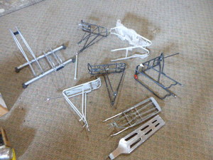 lot 185 image: 7 Bicycle Cargo Racks