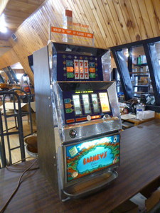 Vintage Bally 5 Cent Casino Slot Machine