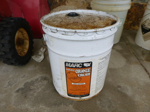 lot 199 image: Pail of Marc Natural Orange Crush De-Greaser