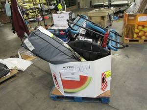 lot 130 image: Pallet of Store Overstock and Ecommerce Product and Returns