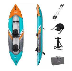 lot 203 image: Hydro-Force Surge Elite X2 Inflatable Two-Person Kayak - 128