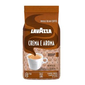 lot 225 image: NEW Lavazza Crema E Aroma Whole Bean Coffee Blend, 2.2-Pound Bag, Balanced medium roast, Non-GMO