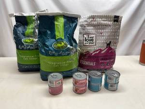 lot 45 image: Cat Litter & Cat Food