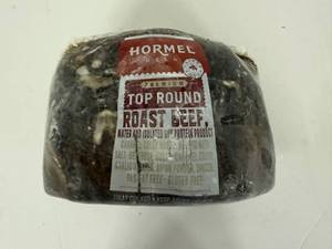 lot 62 image: G. 8.7lbs Top Round Deli Roast Beef