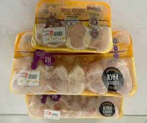 lot 71 image: G. Chicken Thighs & Chicken Drumsticks