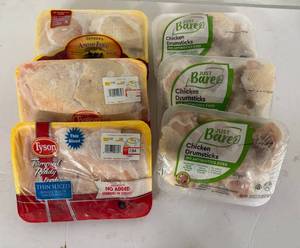 G. Chicken Thighs & Chicken Drumsticks