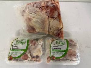 lot 73 image: G. Chicken Leg Quarters & Drumsticks
