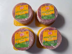 lot 105 image: CC. 4x 16oz Lean White Turkey Smoked-Oscar Mayer
