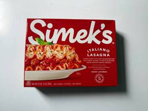 lot 137 image: EE. 2lbs Simeks Italiano Lasagna