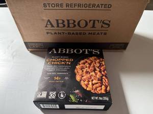 lot 143 image: AA. 3Case of 6x 10oz Abbotts Plant Based Meat