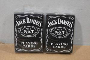 lot 205 image: 2 Jack Daniels Playing Card Packs