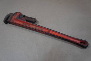 lot 234 image: Ridgid Heavy Duty 24 Pipe Wrench