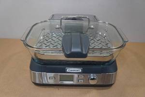 lot 238 image: Cuisinart Cookfresh Digital Glass Steamer