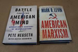 lot 239 image: 2 Books - Battle for the American Mind & American Marxism