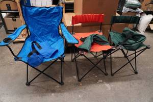 lot 259 image: 3 Camping Chairs