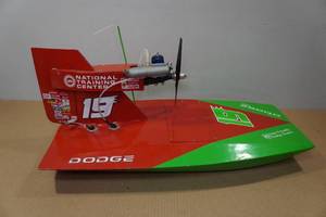 lot 1K image: Vintage Gas Racing Boat - Dodge