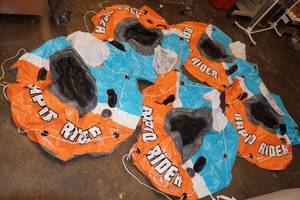 lot 1I image: 5 Rapid Rider Tubes for River Floating