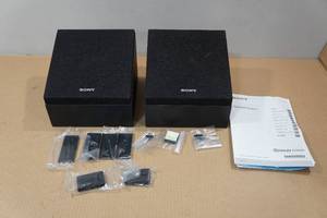 lot 6 image: Sony SS-CSE Bookshelf Speakers