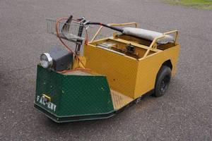 lot 1F image: Cushman Electric 3-Wheeled Cart