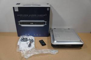 lot 145 image: Wireless Under Cabinet BluetoothCDTRadio Music System