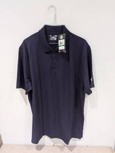 lot 25 image: NEW UNDER ARMOUR LARGE GOLF POLO BLUE