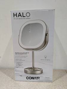 lot 63 image: CONAIR HALO LED RECHARGEABLE MIRROR