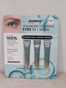 lot 52 image: ROC HYDRATE  PLUMP EYE CREAM 3PK.