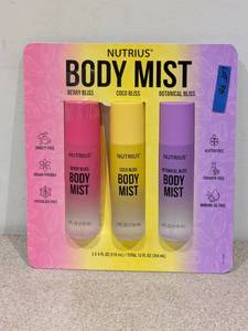 lot 48 image: NUTRIUS BODY MIST