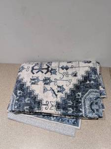 lot 101 image: WYATT & ASH MACHINE WASHABLE AREA RUG