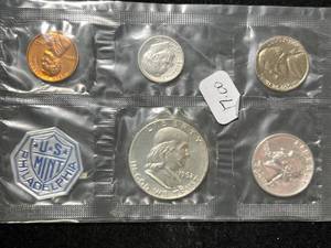 lot 08 image: 1962 US PROOF SET