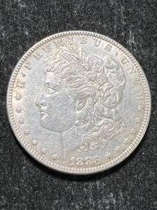 lot 96 image: 1883 US MORGAN SILVER DOLLAR